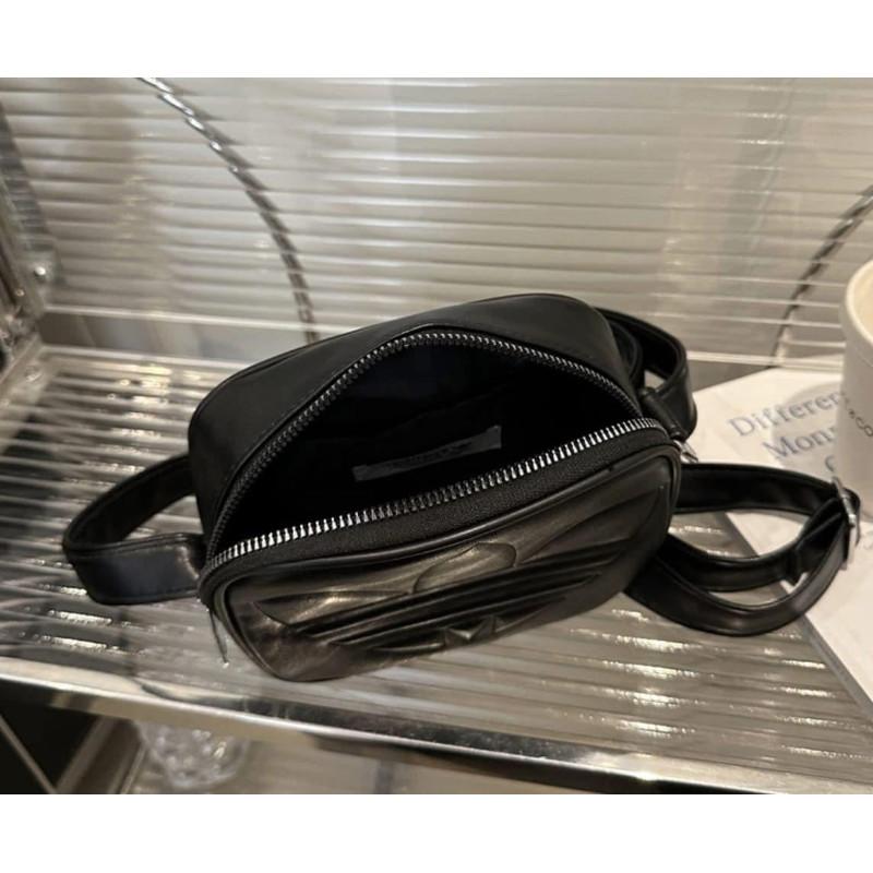 皮革立體壓花手機包相機包-細節圖6