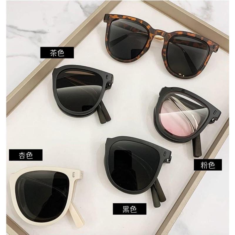 韓國網紅金屬折疊墨鏡＋收納包-細節圖4