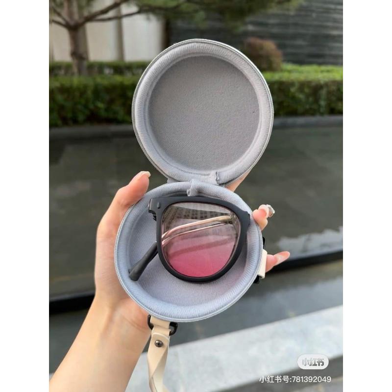 韓國網紅金屬折疊墨鏡＋收納包-細節圖7