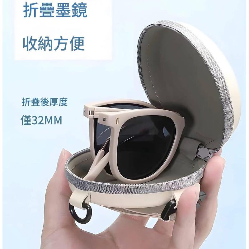 韓國網紅金屬折疊墨鏡＋收納包-細節圖9