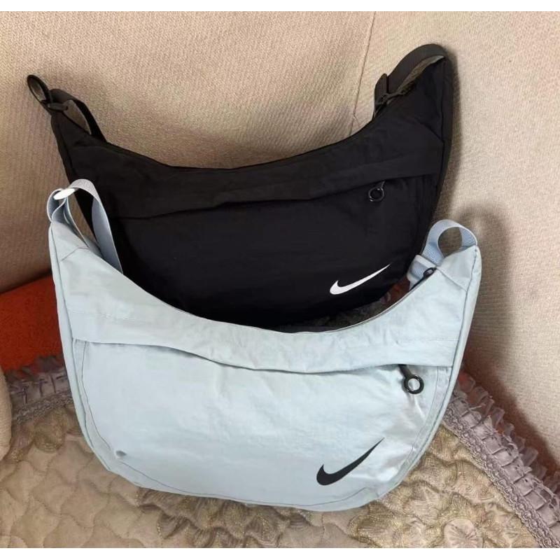 糖果色月亮型大容量側背包腰包-細節圖2