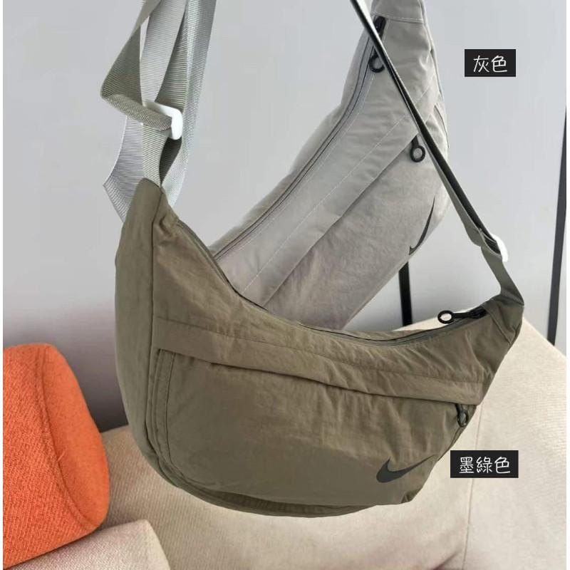 糖果色月亮型大容量側背包腰包-細節圖6