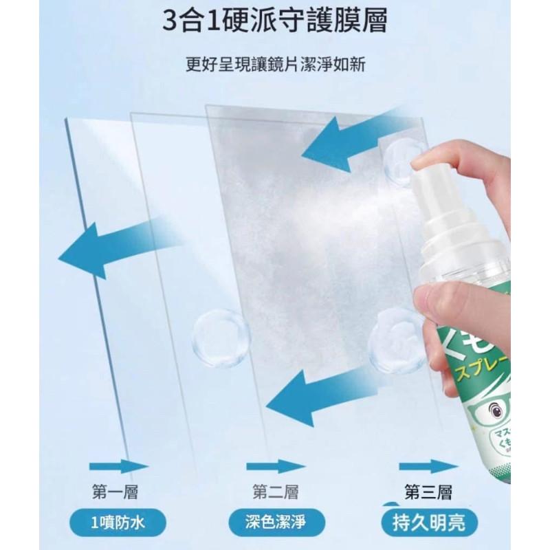 日本高效雨天玻璃眼鏡防霧劑(一組2罐)-細節圖6