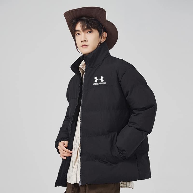 男女款拼色加絨加厚羽絨衣外套-細節圖5