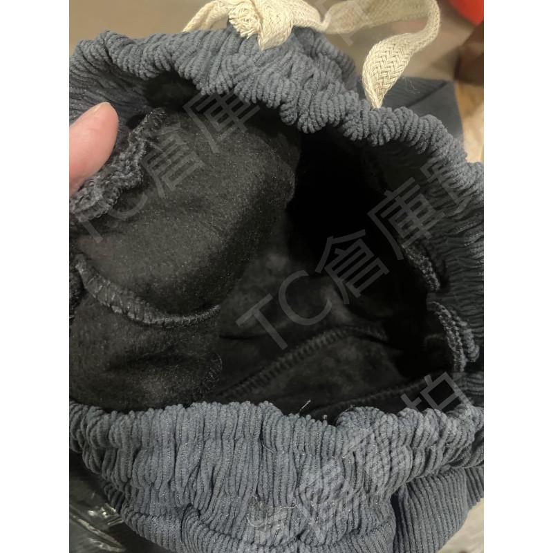 燈芯絨加絨加厚縮口褲長褲-細節圖3