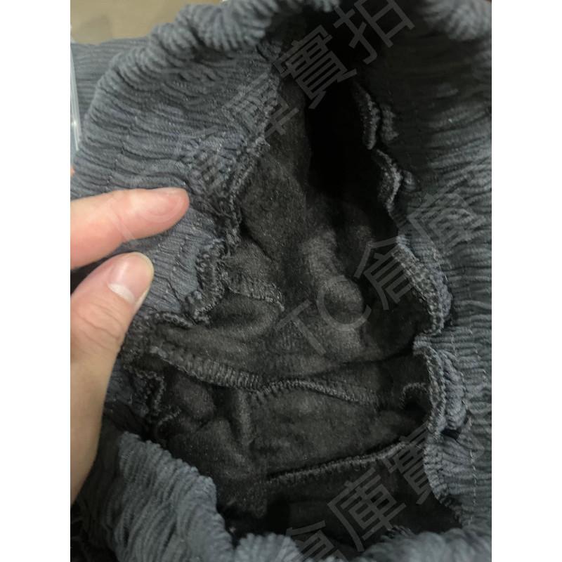 燈芯絨加絨加厚縮口褲長褲-細節圖6