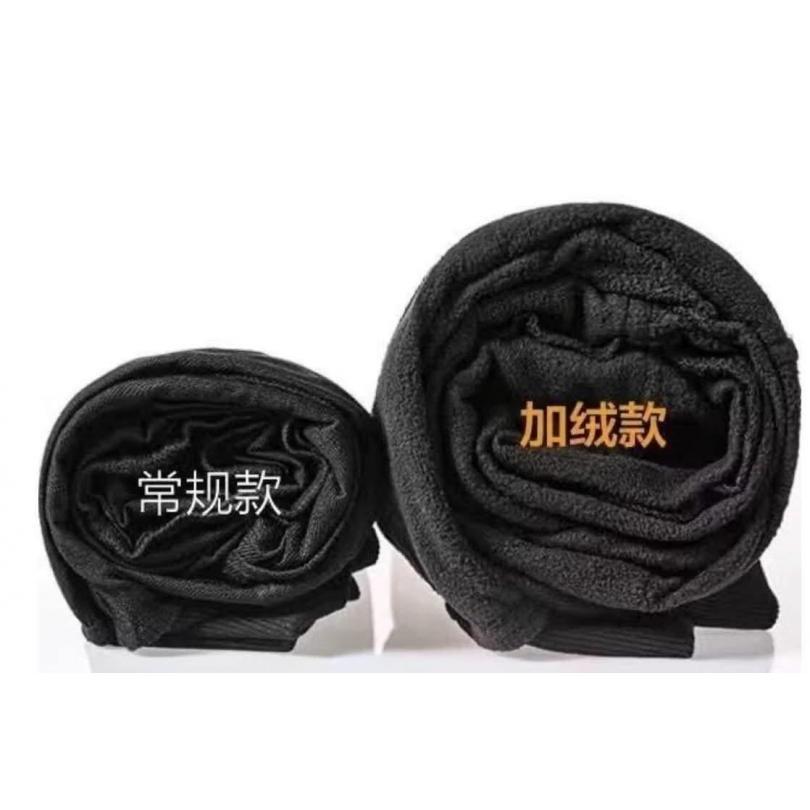 出清整件加絨CD字母標束口棉褲-細節圖2