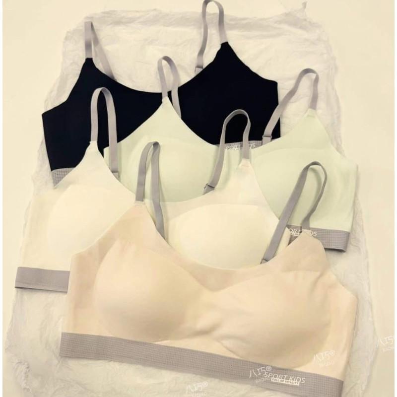 冰絲一片式可調肩無鋼圈帶發育內衣-細節圖4