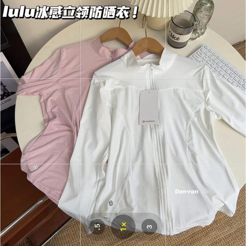 Lululemon冰絲高彈力抗UV薄外套防曬衣-細節圖4
