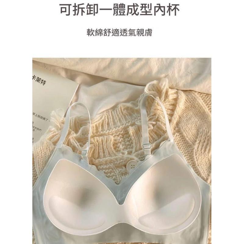 冰絲無痕顯大胸一體式無鋼圈內衣-細節圖9