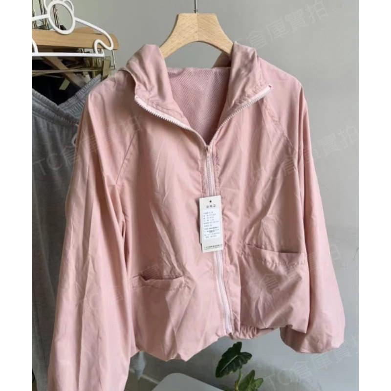 新款韓國雙層網布內襯短版防曬外套-細節圖5