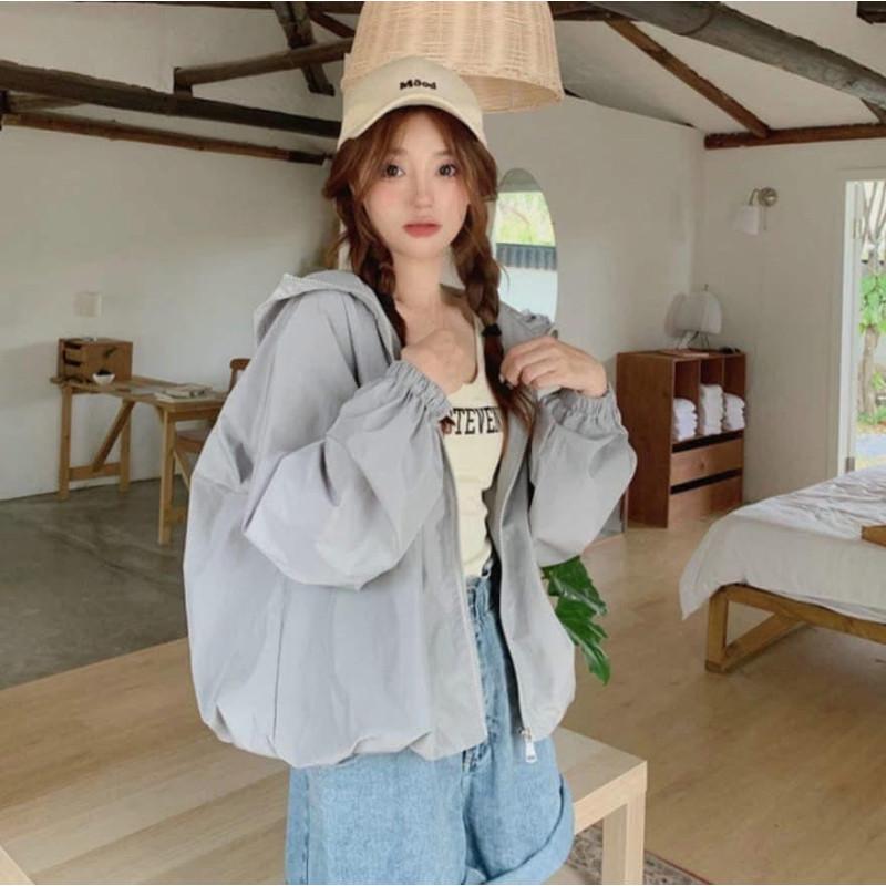 新款韓國雙層網布內襯短版防曬外套-細節圖6