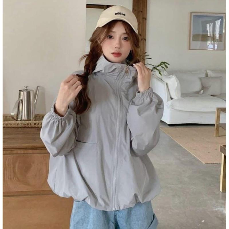 新款韓國雙層網布內襯短版防曬外套-細節圖8