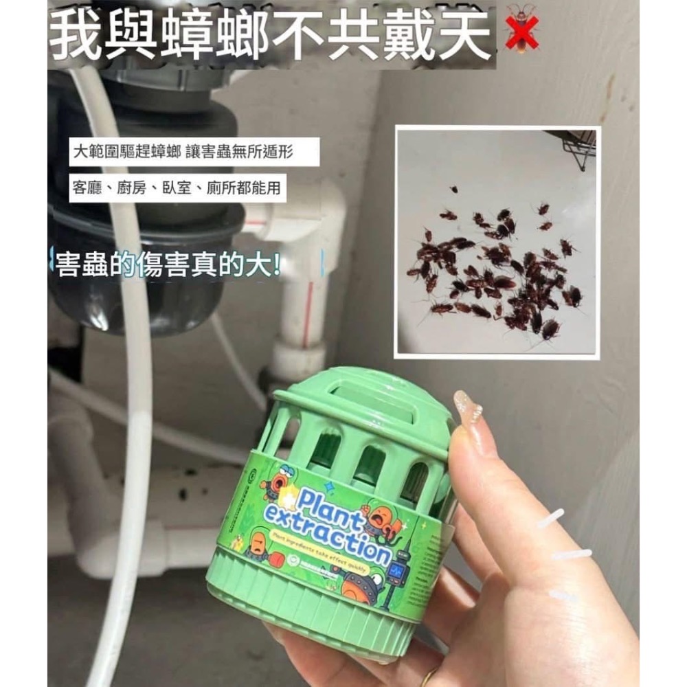 強效無毒無火驅蚊驅蟑驅蟲盒（一組2盒）-細節圖4