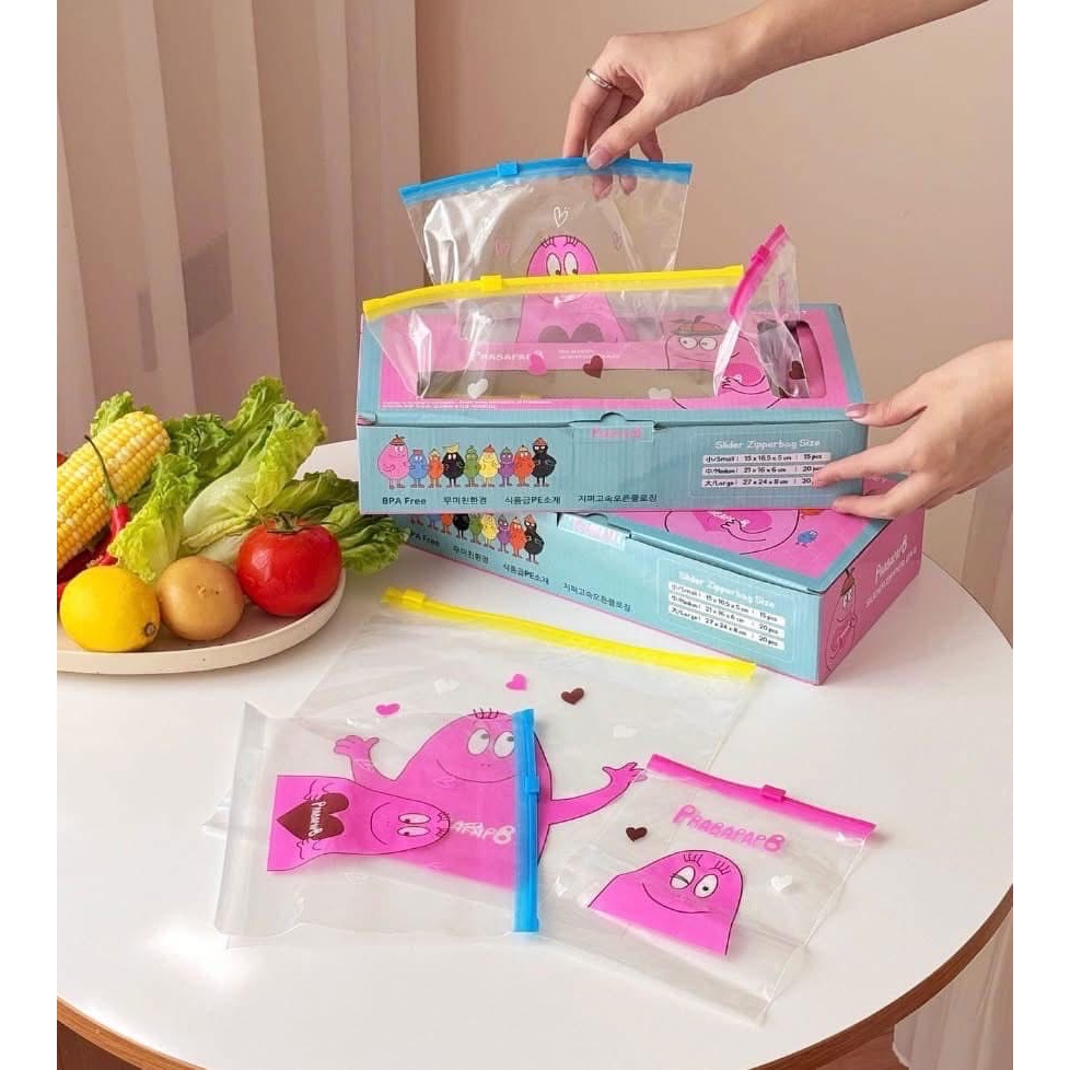 【泡泡先生3合一拉鍊式保鮮袋盒裝】-細節圖2