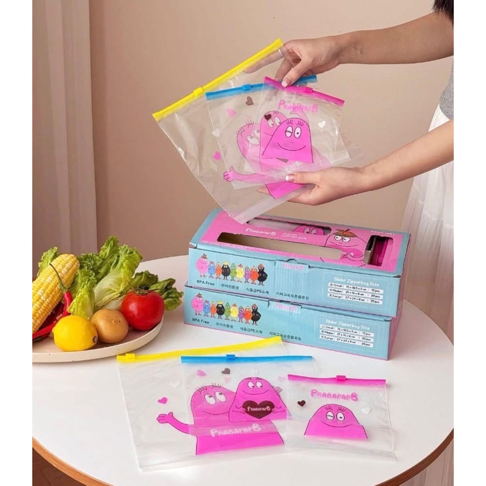 【泡泡先生3合一拉鍊式保鮮袋盒裝】-細節圖9