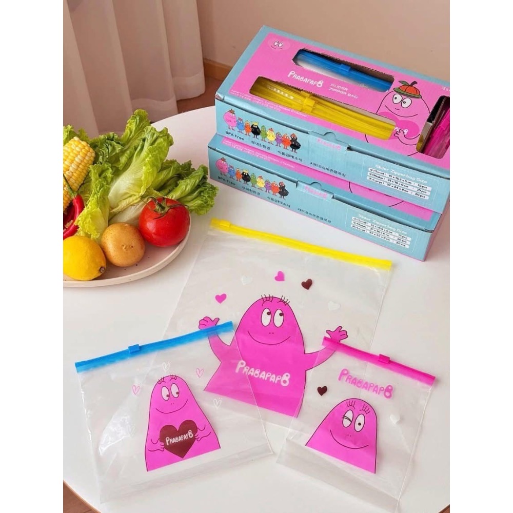 【泡泡先生3合一拉鍊式保鮮袋盒裝】-細節圖11