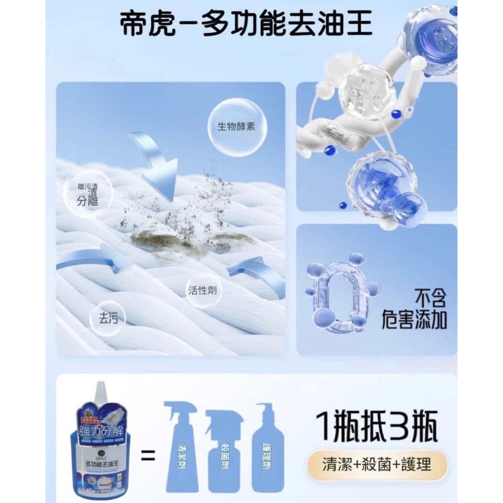 【帝虎多功能去漬去血漬去油王】-細節圖11