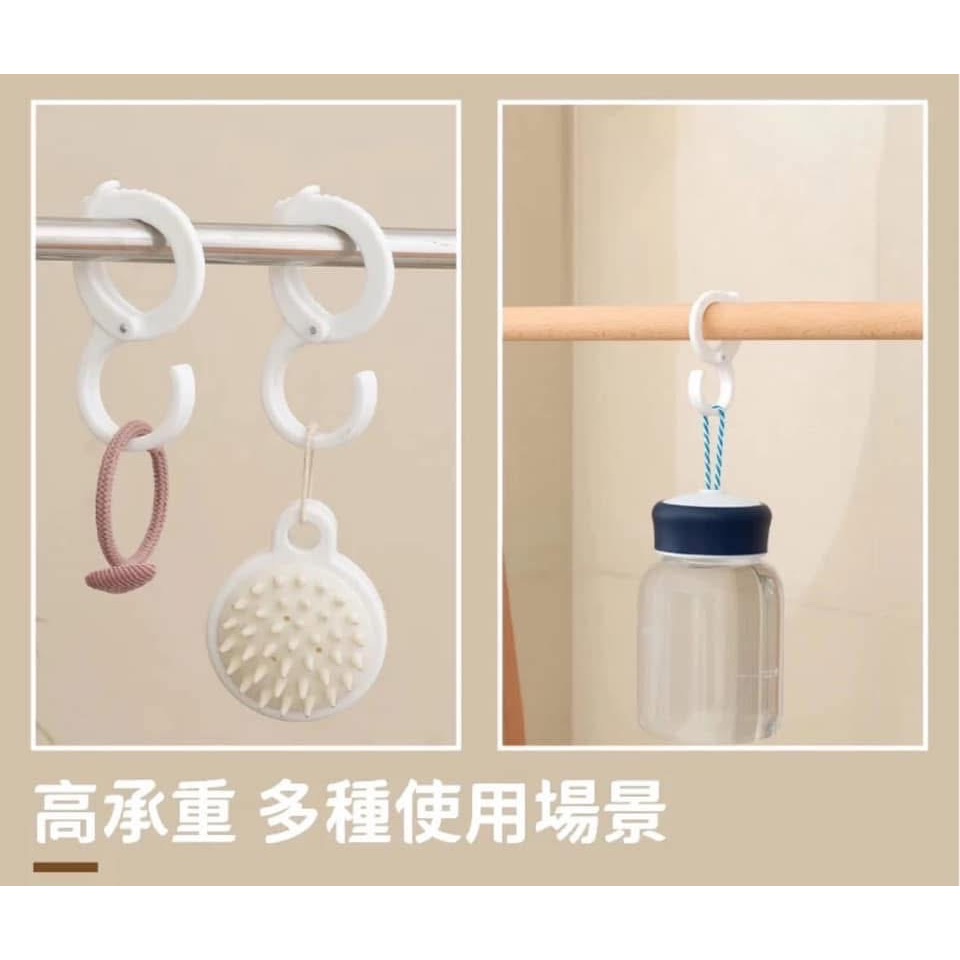 【便攜萬能卡扣固定S型掛鈎（一組8個）】-細節圖6
