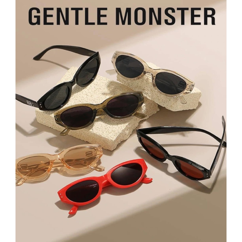 【爆紅時尚復古貓眼墨鏡】-細節圖3