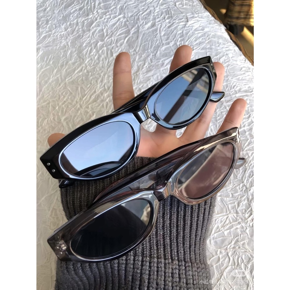 【爆紅時尚復古貓眼墨鏡】-細節圖6