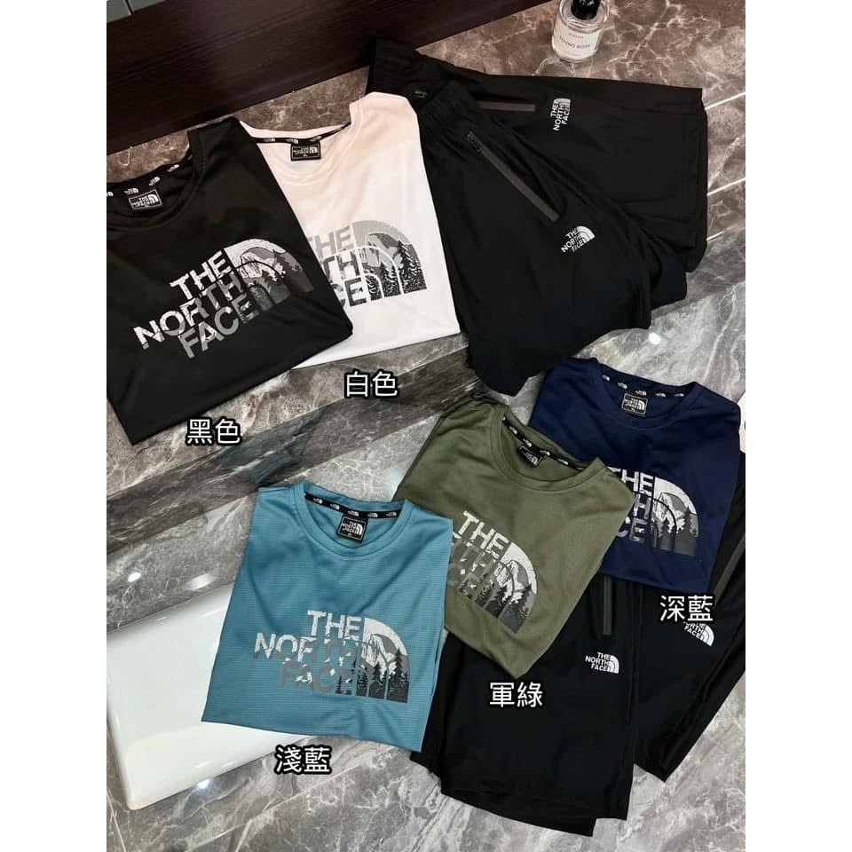 【冰絲網眼速乾上衣＋短褲套裝】-細節圖5