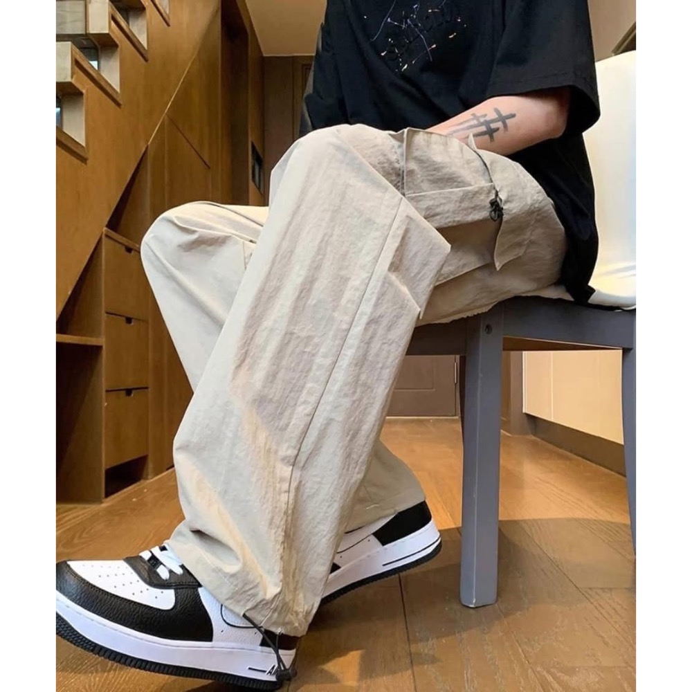 【男士冰絲2種穿法速乾工裝褲衝鋒褲】-細節圖9