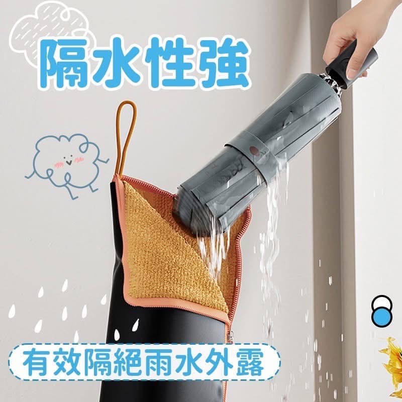 【防水吸水雨傘袋收納(一組2個）】-細節圖2