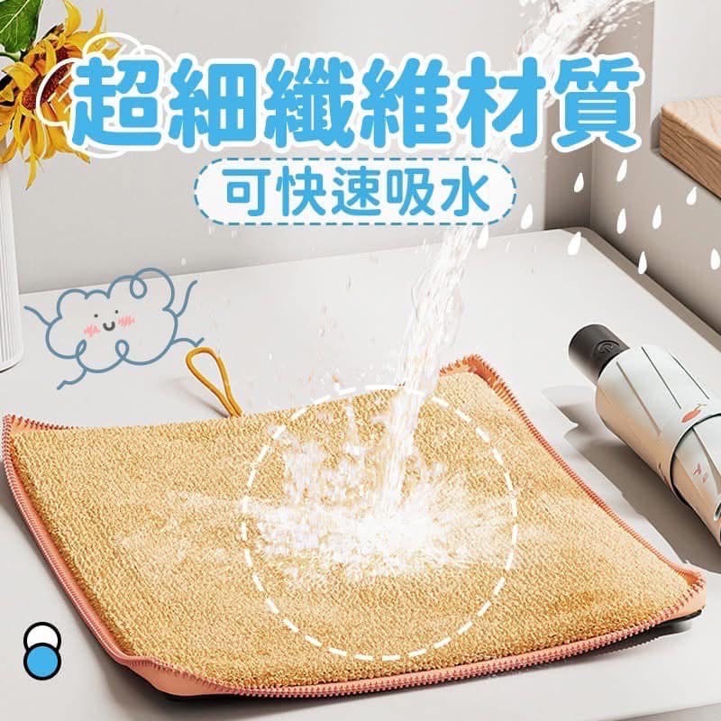 【防水吸水雨傘袋收納(一組2個）】-細節圖3