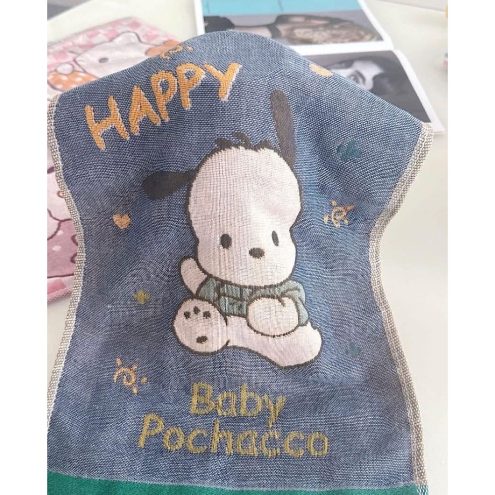 【卡通高密度透氣100%棉紗毛巾4條裝】-細節圖5