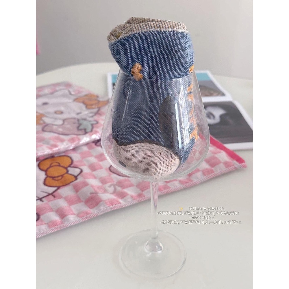 【卡通高密度透氣100%棉紗毛巾4條裝】-細節圖7