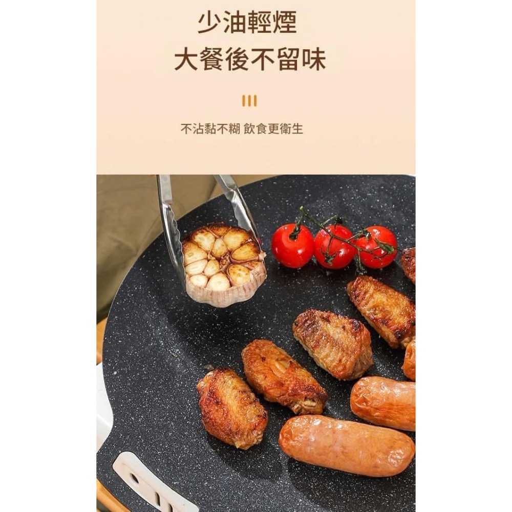 【中秋韓式不沾鍋麥飯石燒肉煎盤烤盤】-細節圖5