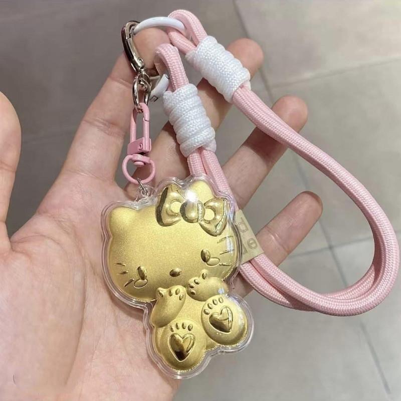 拉布布KT金箔超可愛吊飾手機掛繩-細節圖4