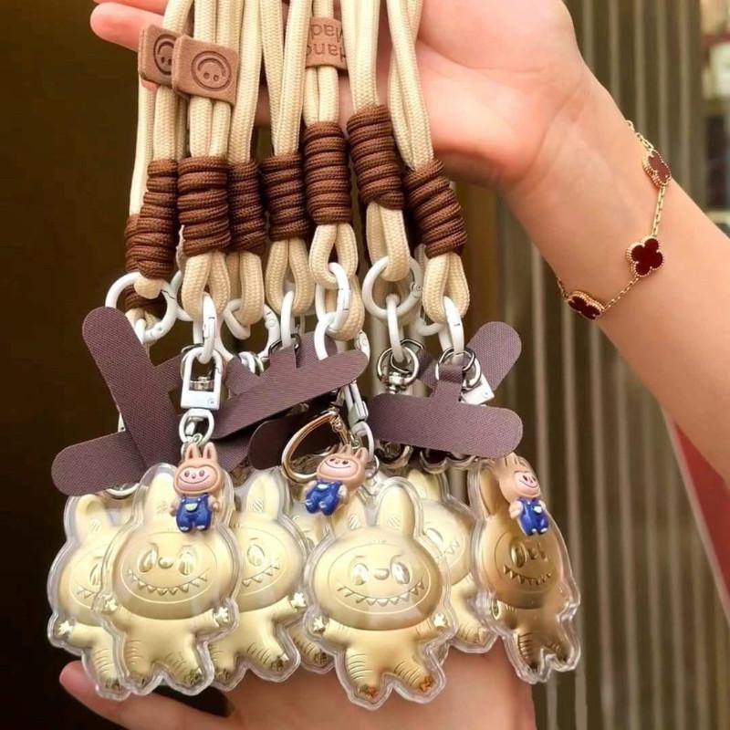 拉布布KT金箔超可愛吊飾手機掛繩-細節圖5