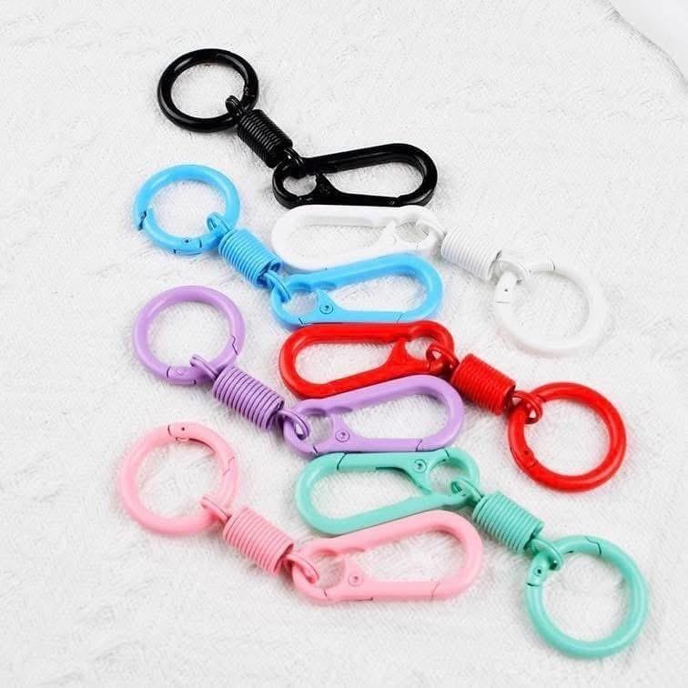 多功能登山彈簧雙頭鑰匙扣環(一組5個）-細節圖6