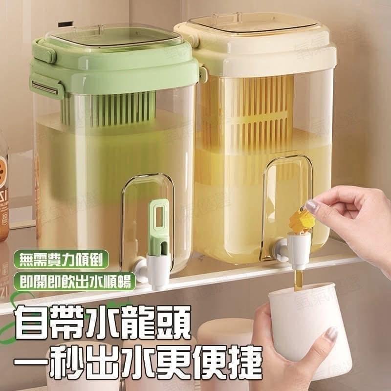 大容量可提式自帶水龍頭茶濾冷水壺-細節圖3