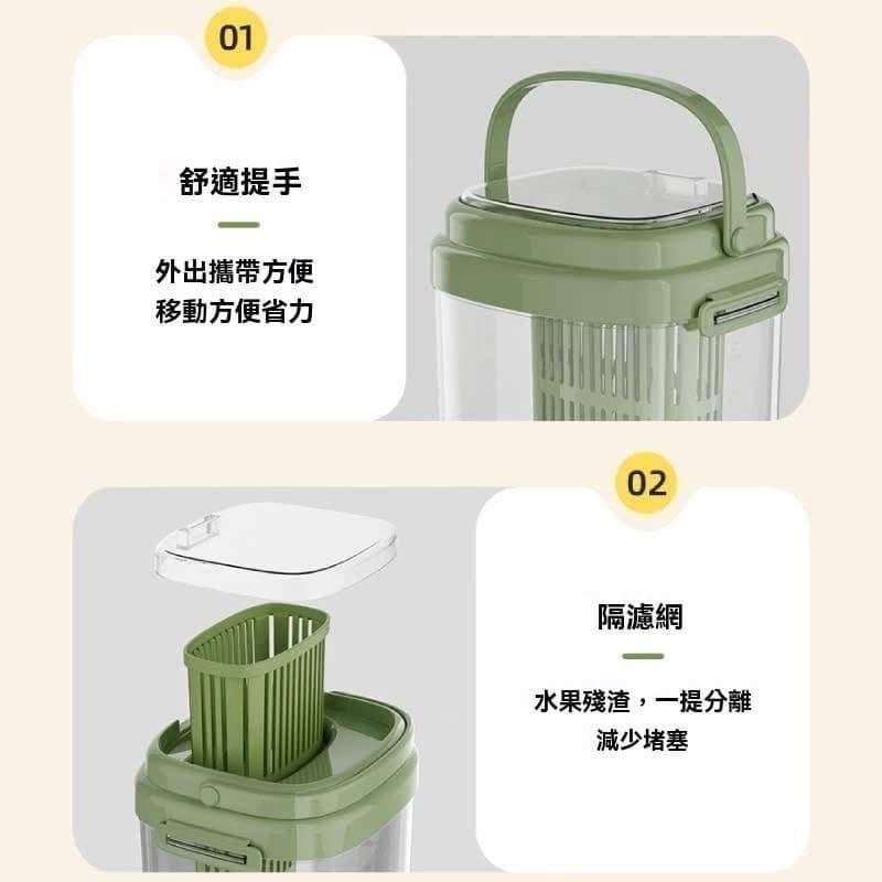 大容量可提式自帶水龍頭茶濾冷水壺-細節圖8