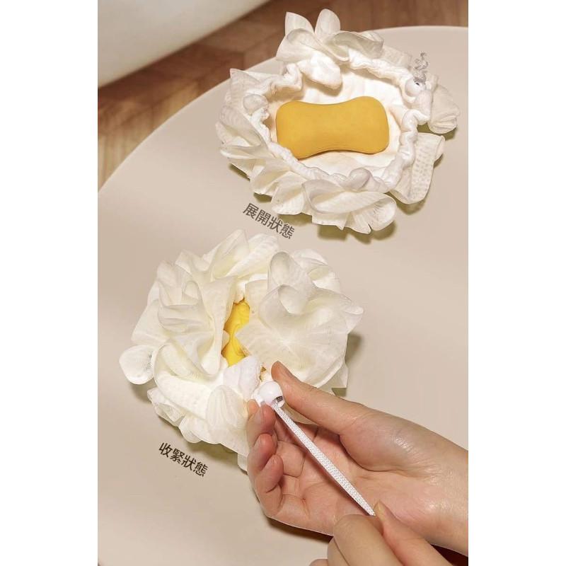 洗浴二合一香皂雙面沐浴球2入組-細節圖5