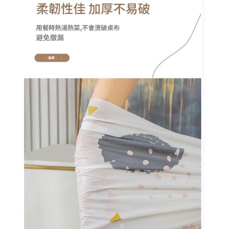 PEVA可重複防水防油加厚桌布5入套-細節圖3