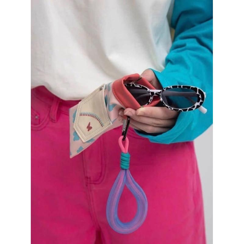 掛繩可手提眼鏡彈片收納袋-細節圖4