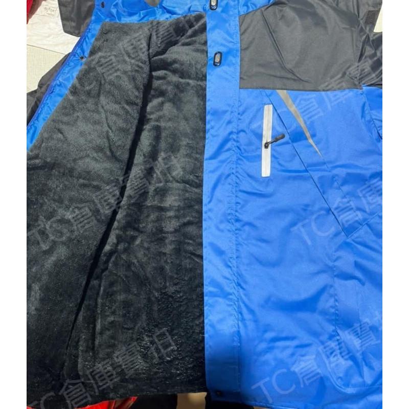 清倉防風防水”加厚絨“風衣外套衝鋒衣-細節圖4