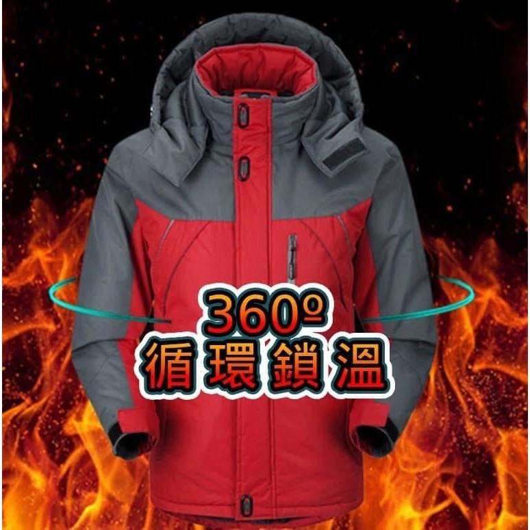 清倉防風防水”加厚絨“風衣外套衝鋒衣-細節圖6