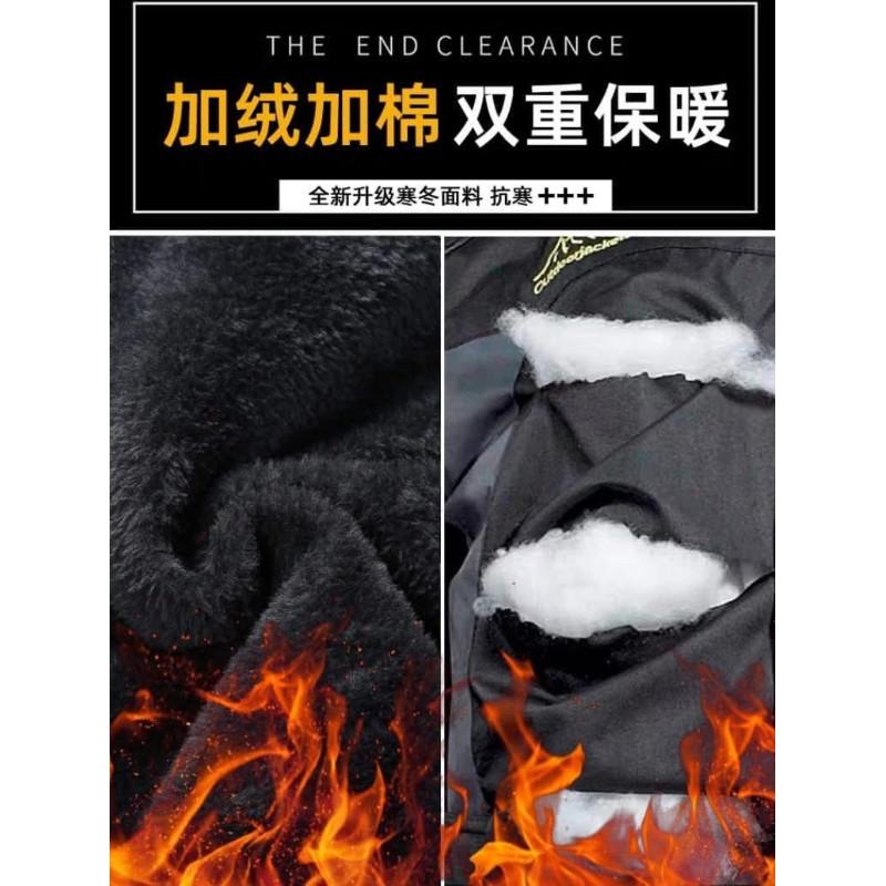 清倉防風防水”加厚絨“風衣外套衝鋒衣-細節圖7