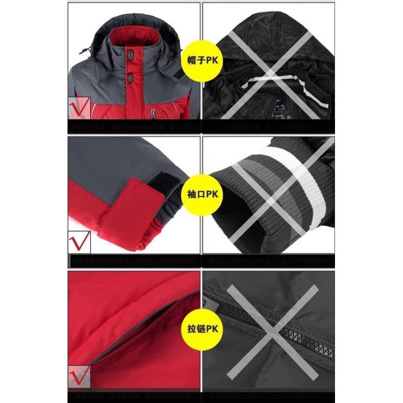 清倉防風防水”加厚絨“風衣外套衝鋒衣-細節圖9