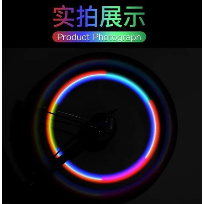 LED夜間腳踏車輪胎警示燈(一組4個)-細節圖7
