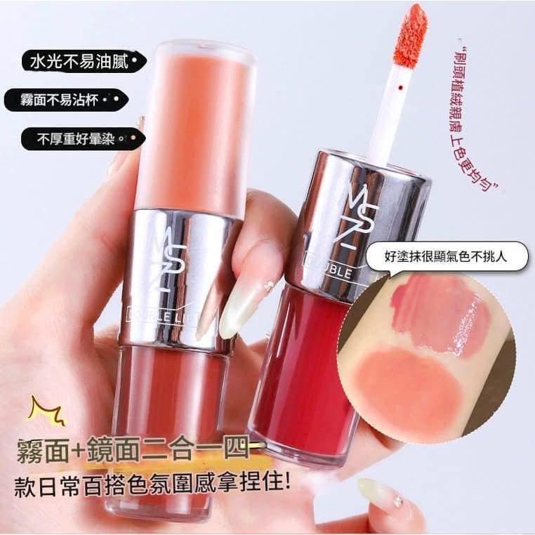 MSZ雙頭鏡面＋啞光不掉色唇釉-細節圖2