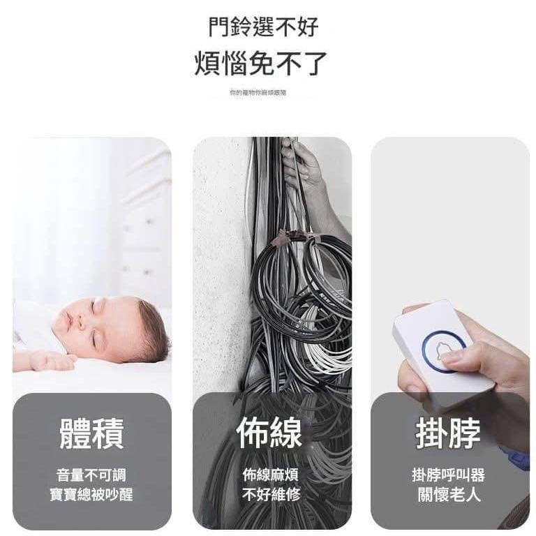 遠端無線多種鈴聲電子門鈴-細節圖2