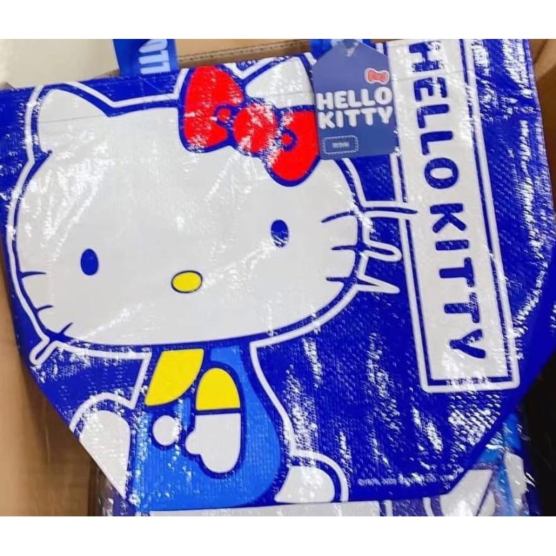可愛KT耐用防水單肩尼龍購物袋-細節圖3