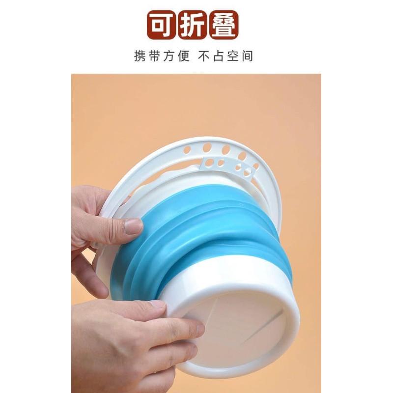美術矽膠折疊可掛筆水彩水桶-細節圖2