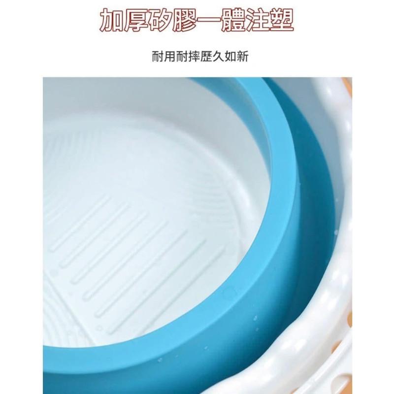 美術矽膠折疊可掛筆水彩水桶-細節圖8